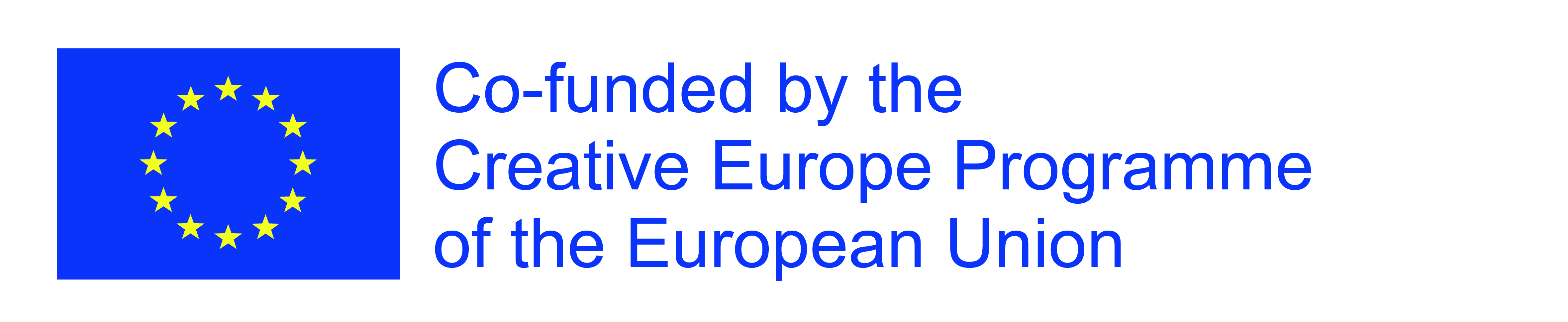 Logo: Co-funded by the Creative Europe programme of the European Union